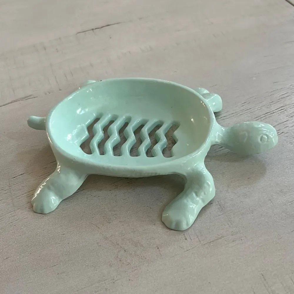 Iron Turtle Soap Dish NWT